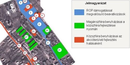 Záhony belvárosának tervezett fejlesztései